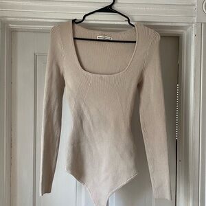Abercrombie sweater bodysuit